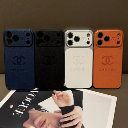 Luxury Embossed Leather Protective iPhone Case-s2 mysite