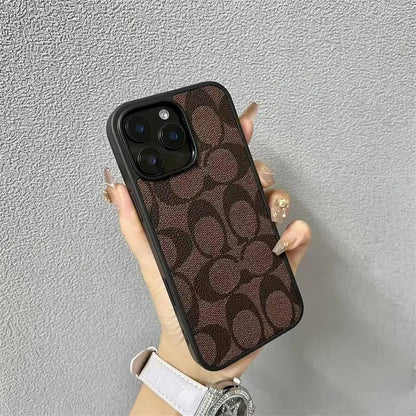 Soft Leather-Texture Protective iPhone Case-s2 mysite