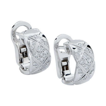 CRUSH DIAMOND SILVER EARRINGS mysite