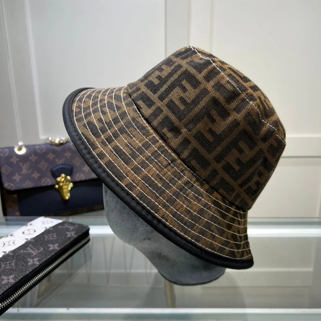 Luxury FF Monogram Bucket Hat-s2 mysite