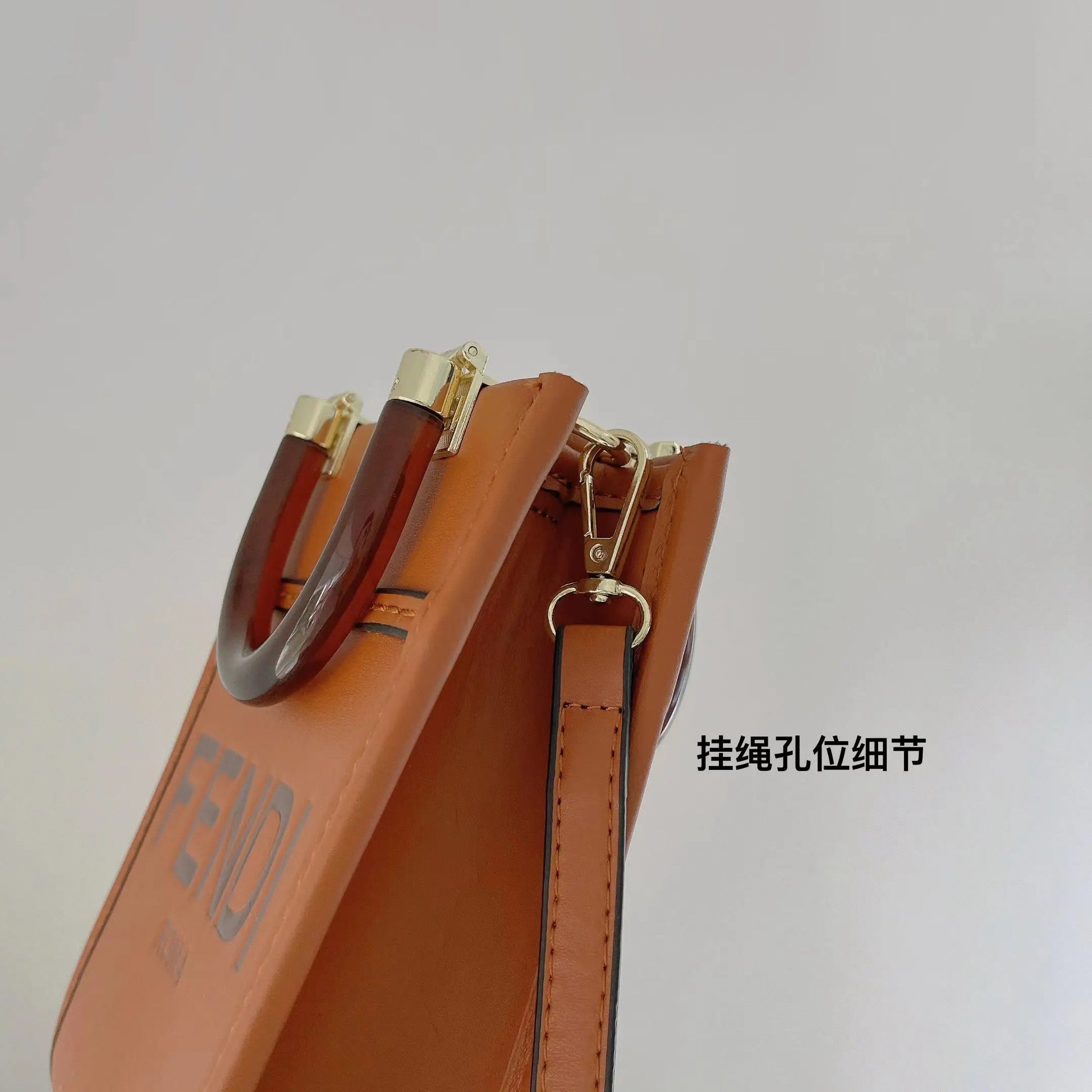 Classic Tote Bag With Crossbody Strap-18 mysite