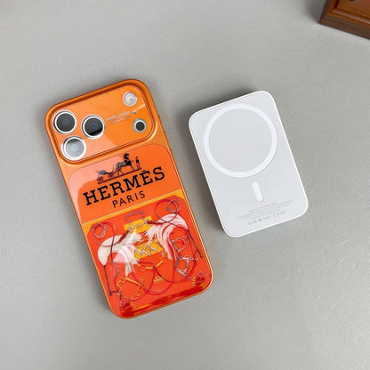 H Luxury Orange Series iPhone Case-s2 mysite