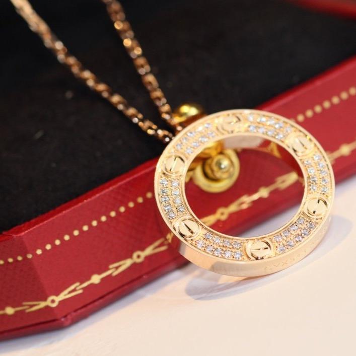 LOVE NECKLACE ADJUSTABLE ROSE GOLD mysite