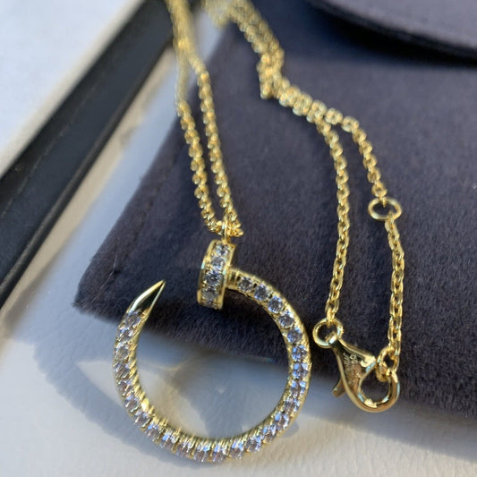 JUSTE NECKLACE 2.2MM GOLD FULL DIAMONDS mysite