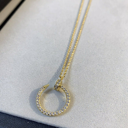 JUSTE NECKLACE 2.2MM GOLD FULL DIAMONDS mysite