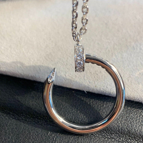 JUSTE NECKLACE 2.2MM SILVER DIAMONDS mysite