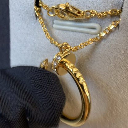JUSTE NECKLACE 2.2MM GOLD DIAMONDS mysite