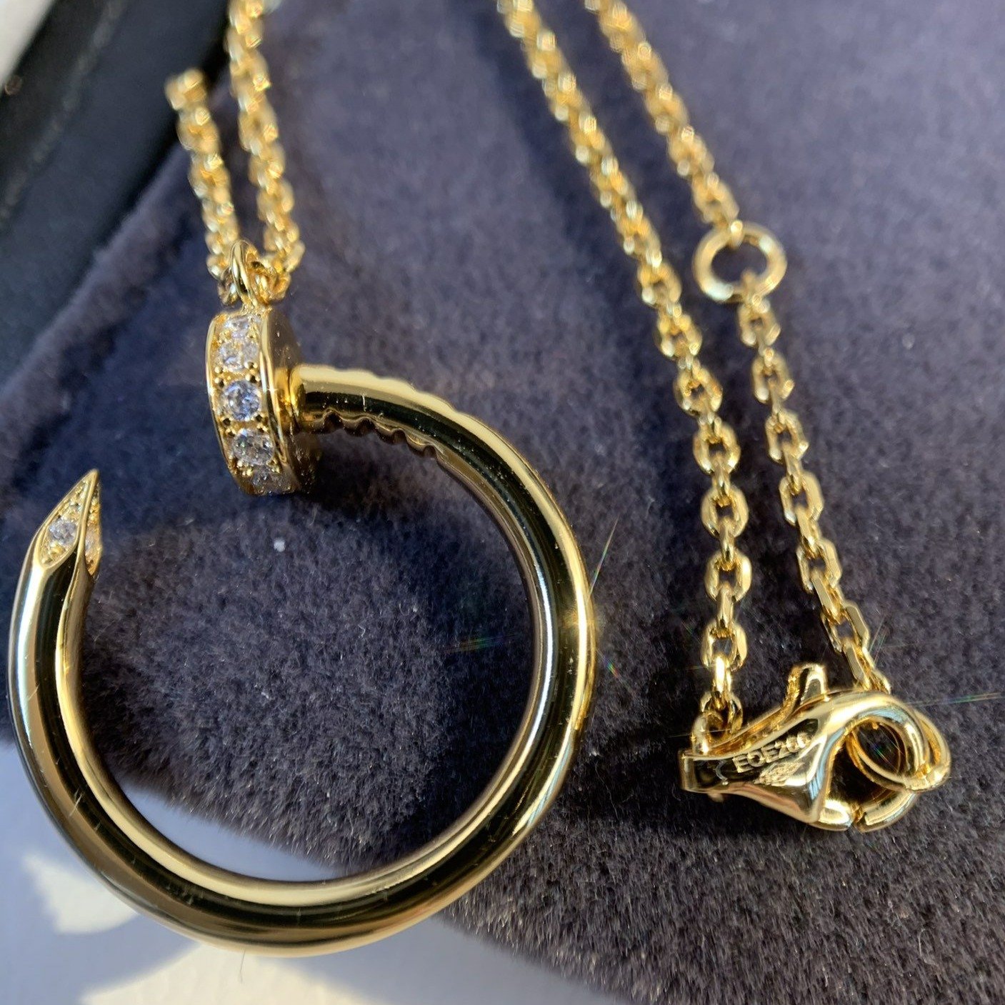 JUSTE NECKLACE 2.2MM GOLD DIAMONDS mysite