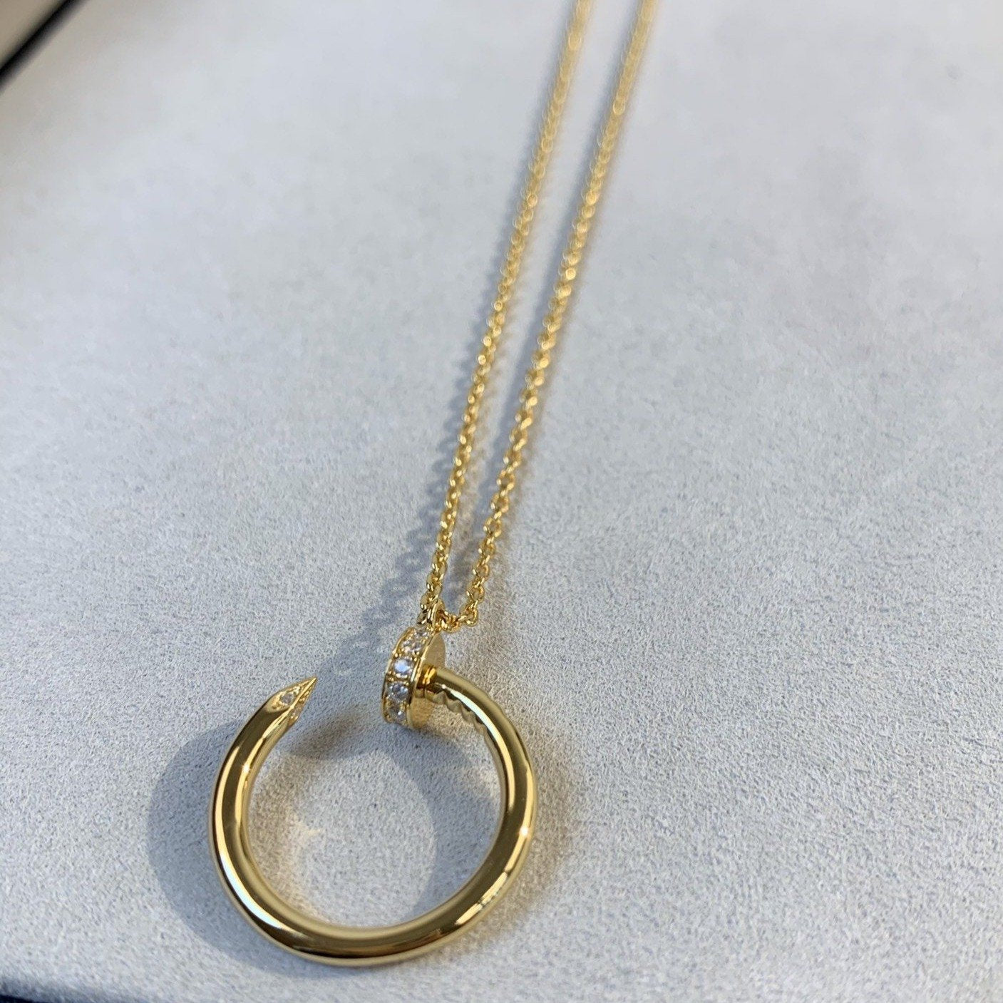 JUSTE NECKLACE 2.2MM GOLD DIAMONDS mysite