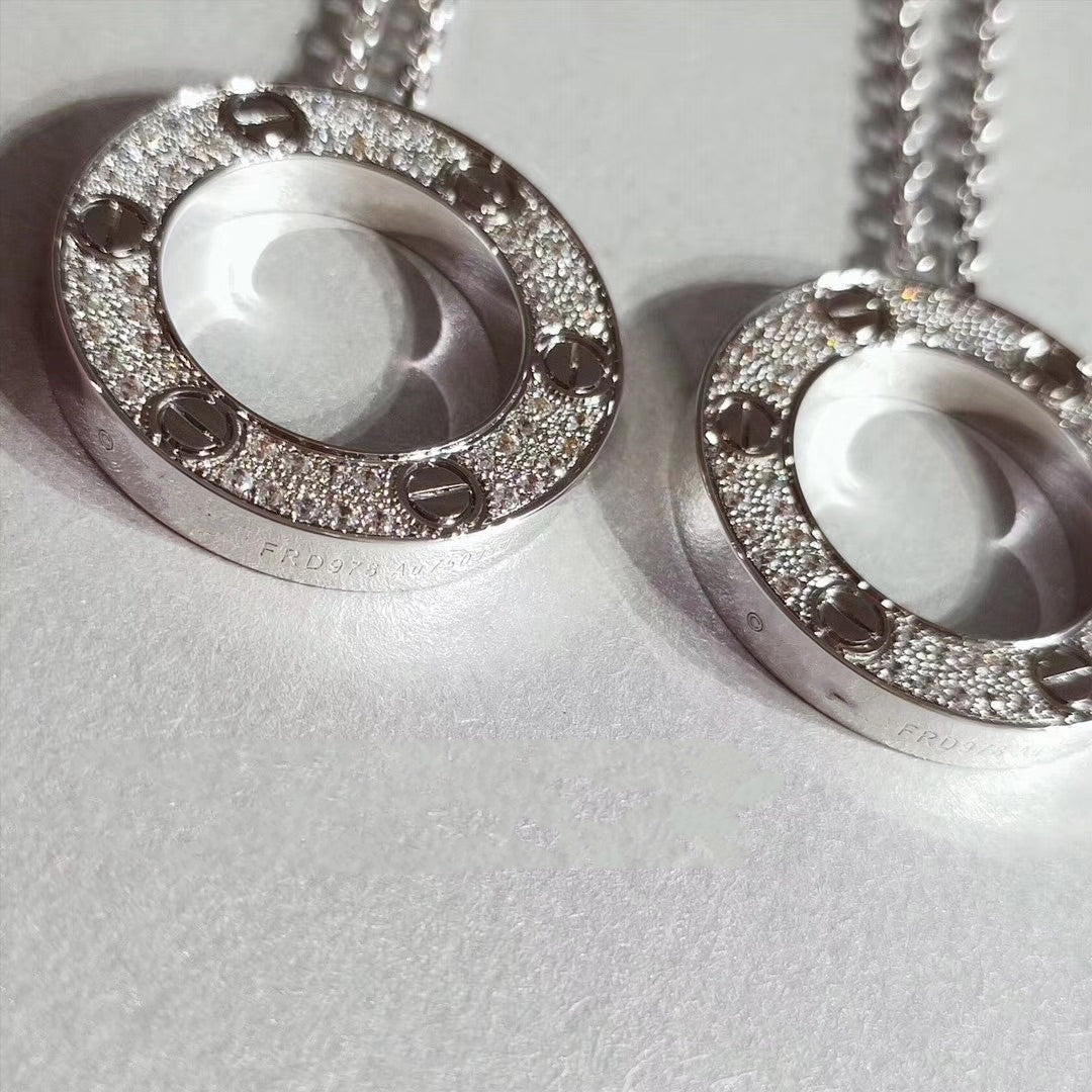 LOVE NECKLACE ADJUSTABLE SILVER mysite