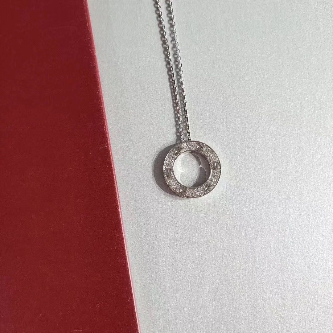 LOVE NECKLACE ADJUSTABLE SILVER mysite