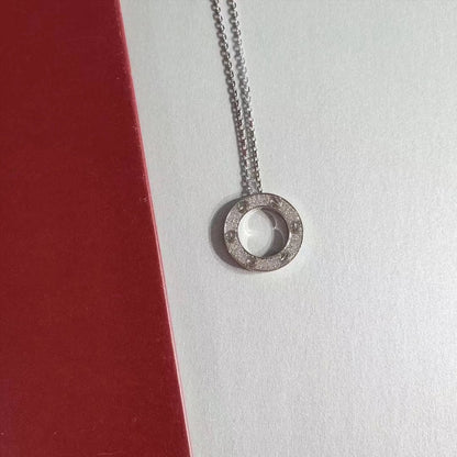 LOVE NECKLACE ADJUSTABLE SILVER mysite