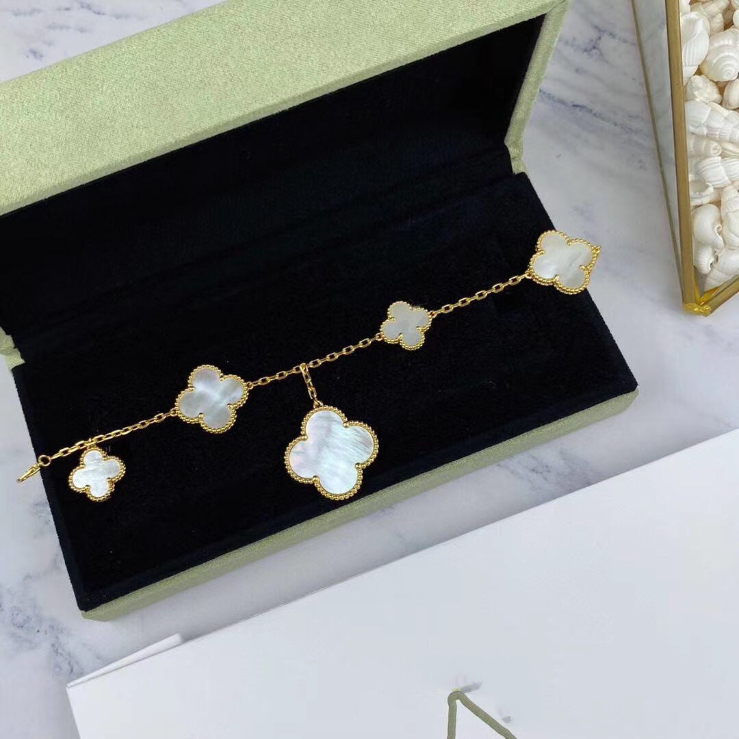 MAGIC MOP PINK GOLD BRACELET 5 MOTIFS mysite