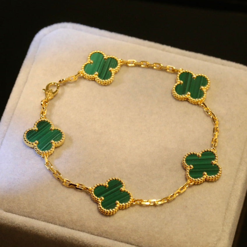 MALACHITE BRACELET 5 MOTIFS mysite