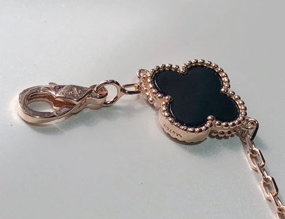 MULTICOLOR PINK GOLD BRACELET 5 MOTIFS mysite