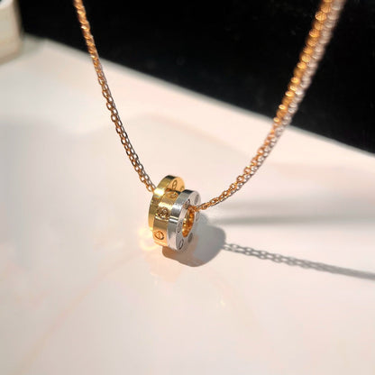 LOVE TRIPLE RING NECKLACE mysite