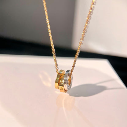 LOVE TRIPLE RING NECKLACE mysite