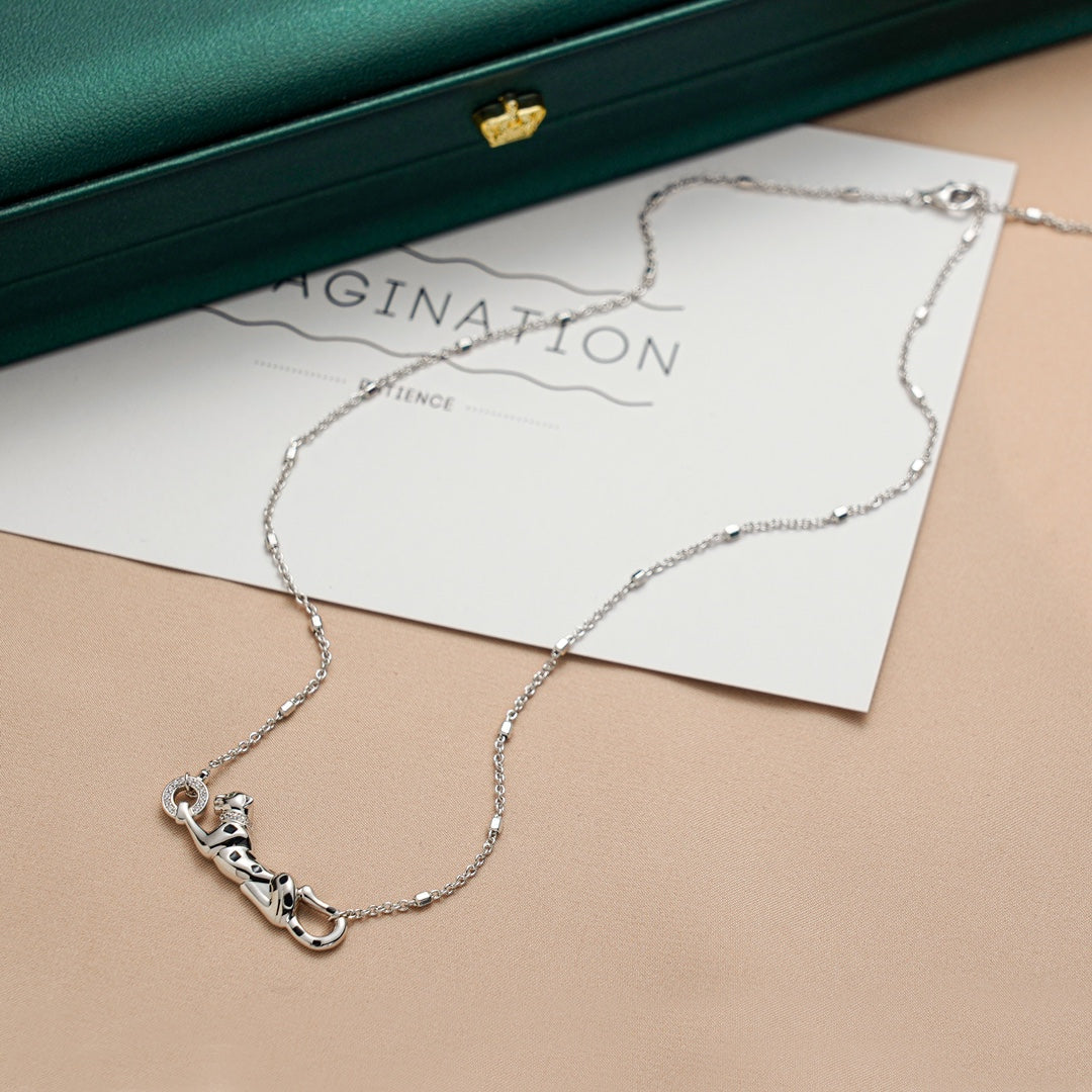 PANTHERE PEDANT SILVER NECKLACE mysite