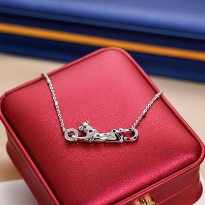 PANTHERE PEDANT SILVER NECKLACE mysite