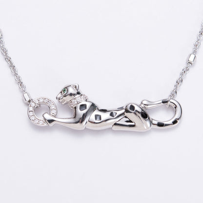 PANTHERE PEDANT SILVER NECKLACE mysite
