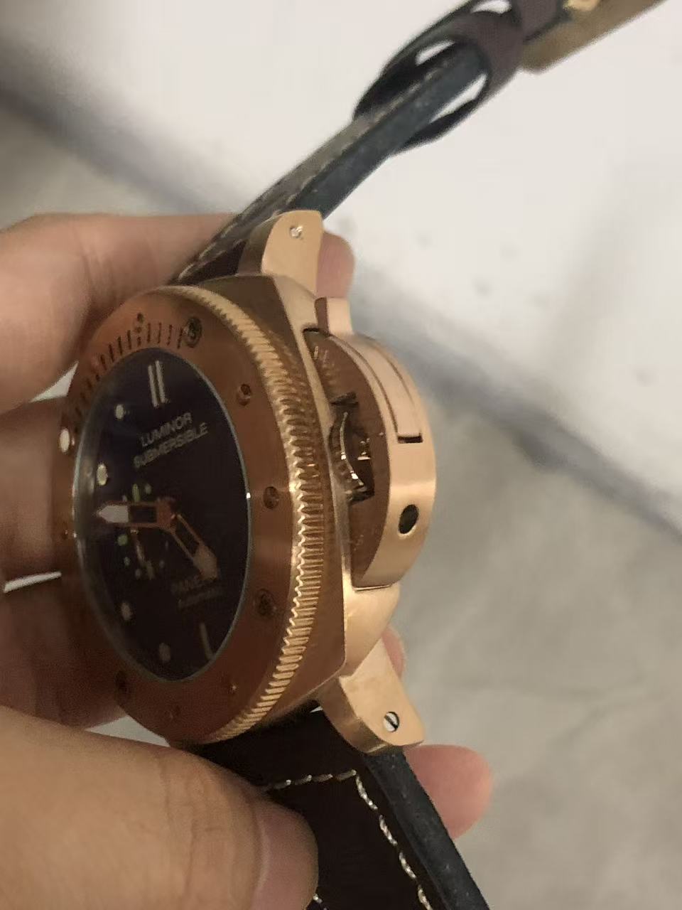 Replica SUBMERSIBLE 904l Stainless Steel Automatic Mechanical Watch Mens Watches 46MM
