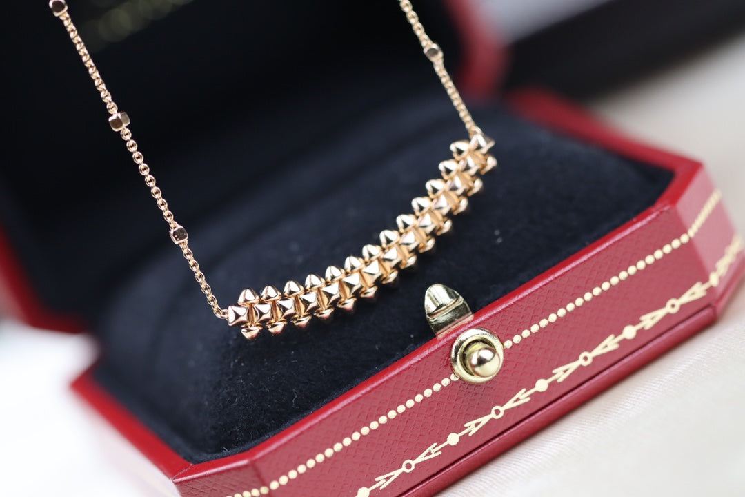 CLASH PINK GOLD NECKLACE mysite