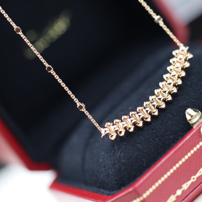 CLASH PINK GOLD NECKLACE mysite