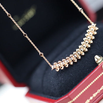CLASH PINK GOLD NECKLACE mysite