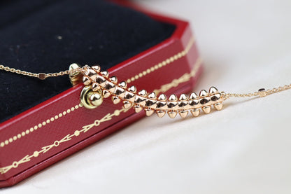 CLASH PINK GOLD NECKLACE mysite