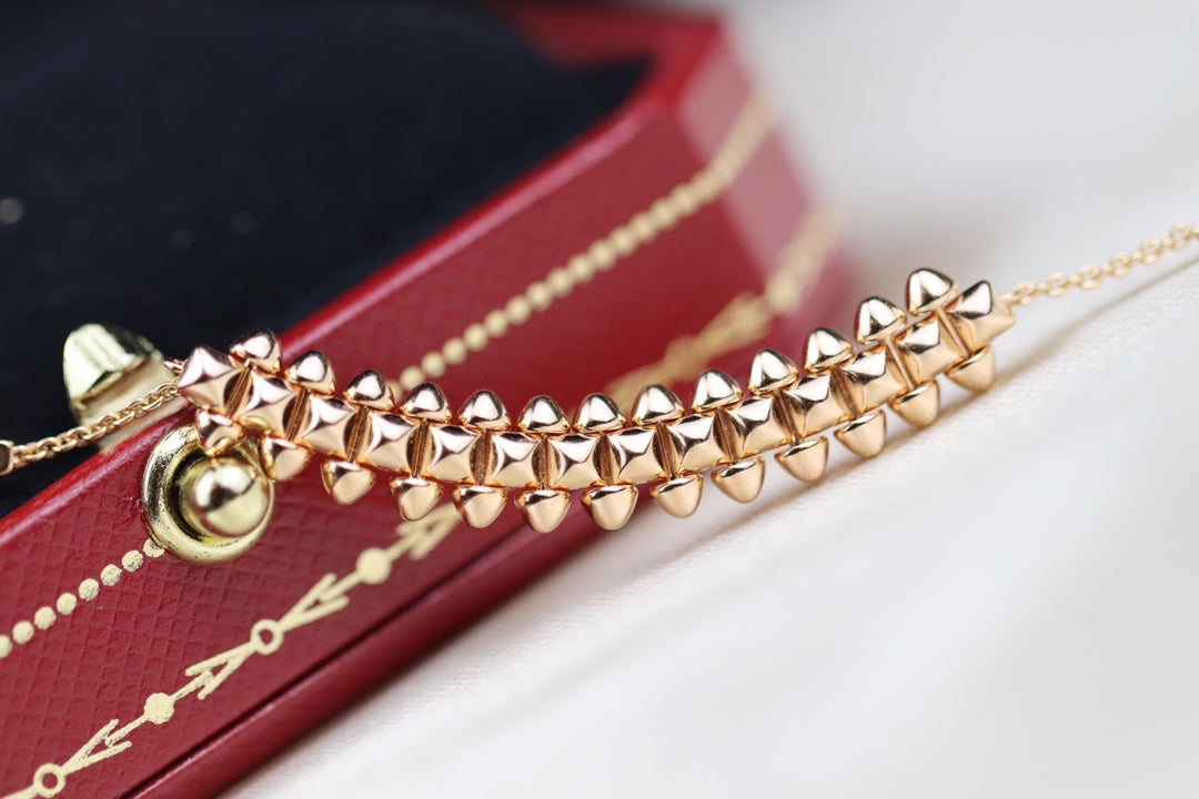 CLASH PINK GOLD NECKLACE mysite