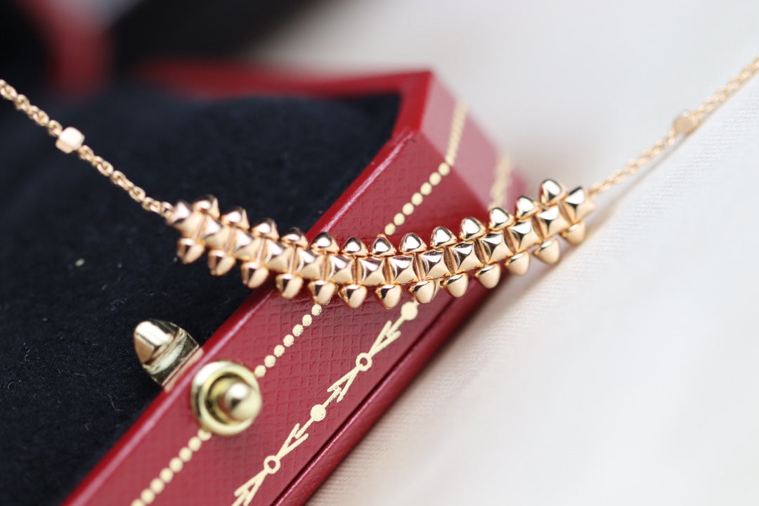 CLASH PINK GOLD NECKLACE mysite