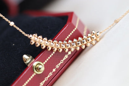 CLASH PINK GOLD NECKLACE mysite