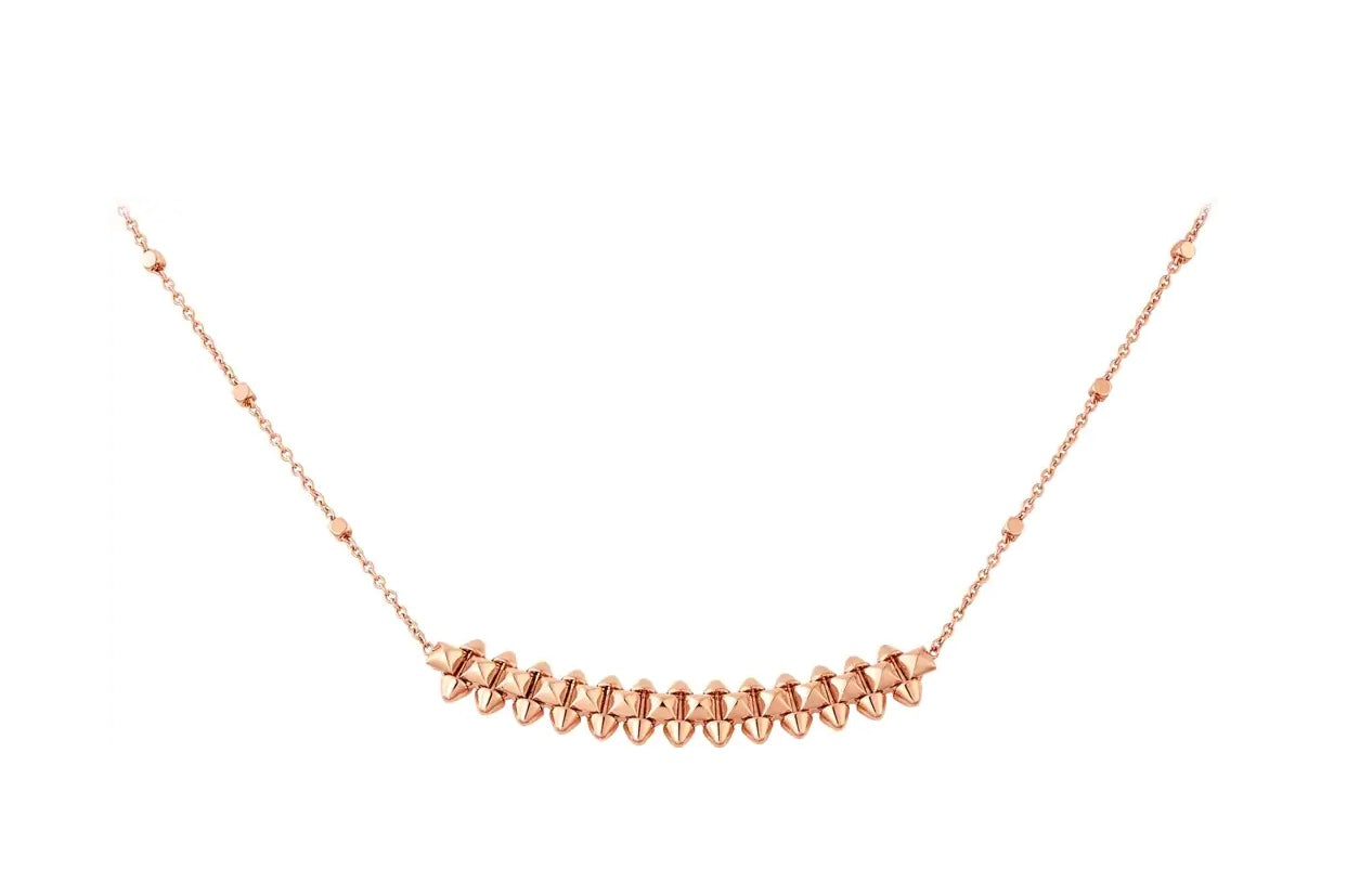 CLASH PINK GOLD NECKLACE mysite