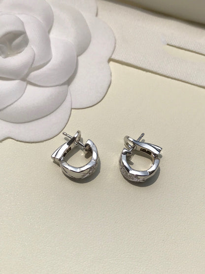 CRUSH DIAMOND SILVER EARRINGS mysite