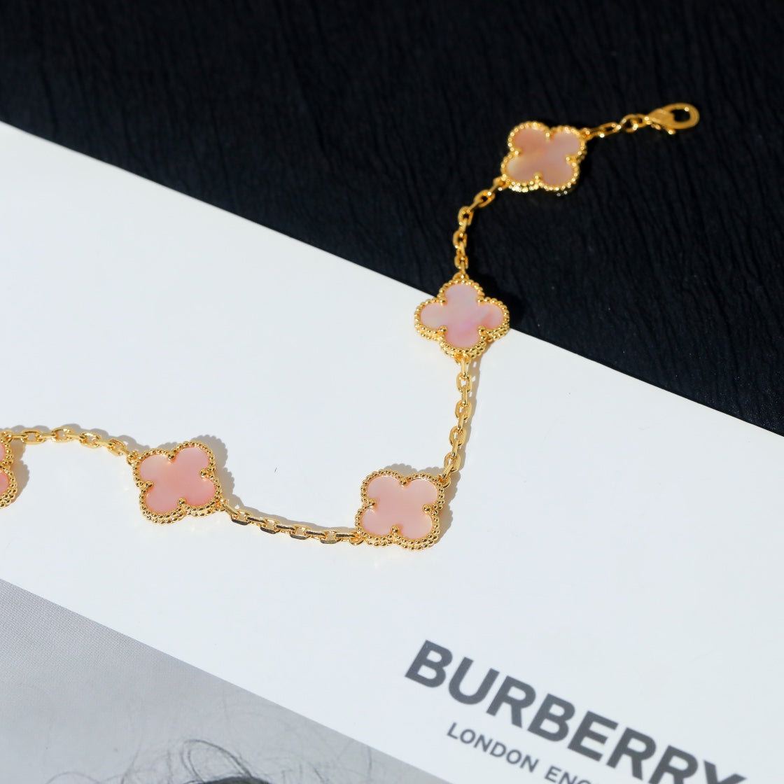 5 PINK MOP GOLD BRACELET mysite