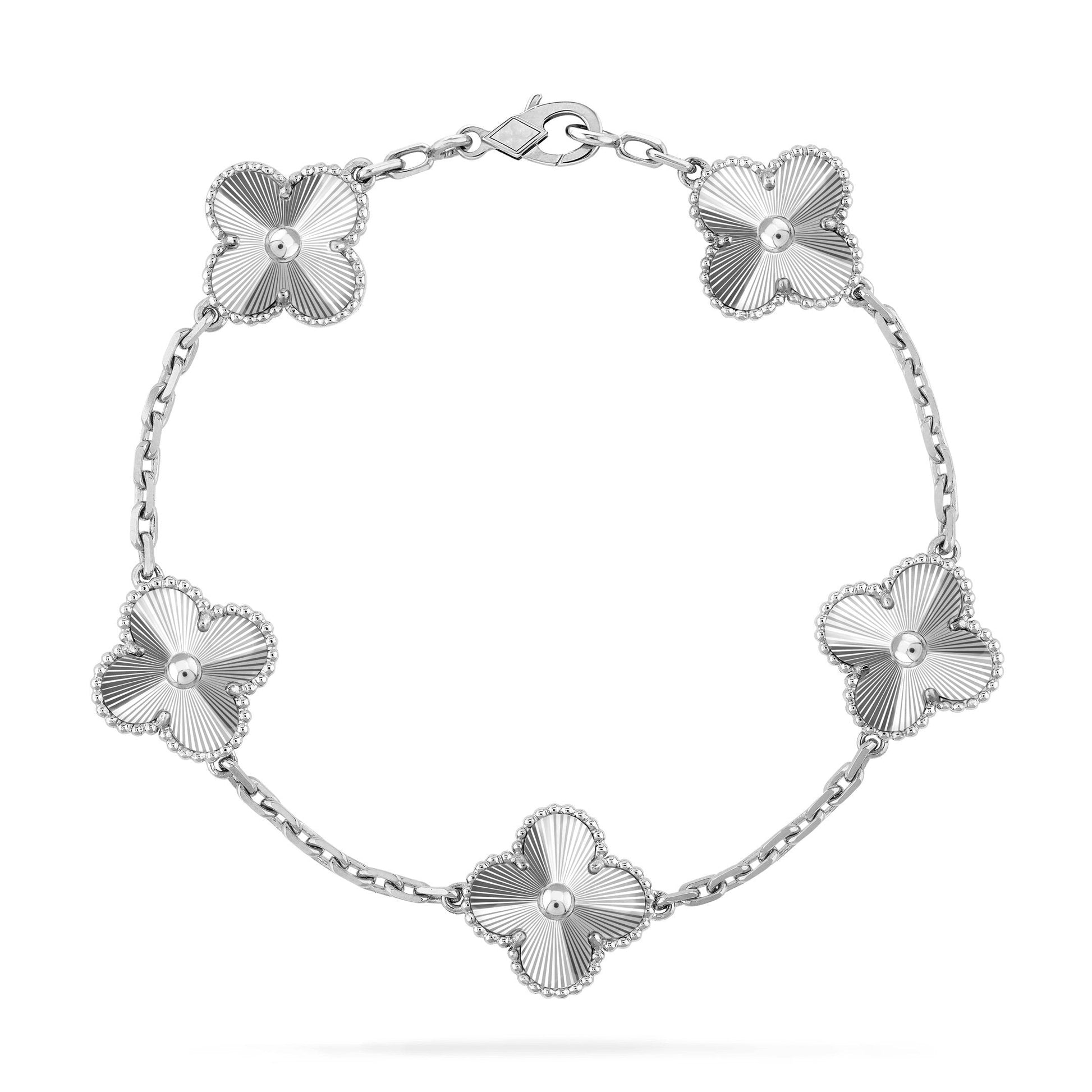 5 MOTIF SILVER BRACELET mysite