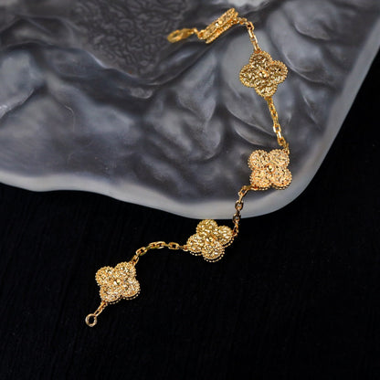 5 MOTIFS GOLD DIAMOND BRACELET mysite