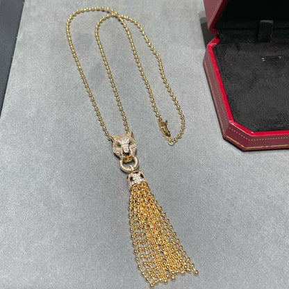 PANTHERE PEDANT DIAMOND NECKLACE mysite