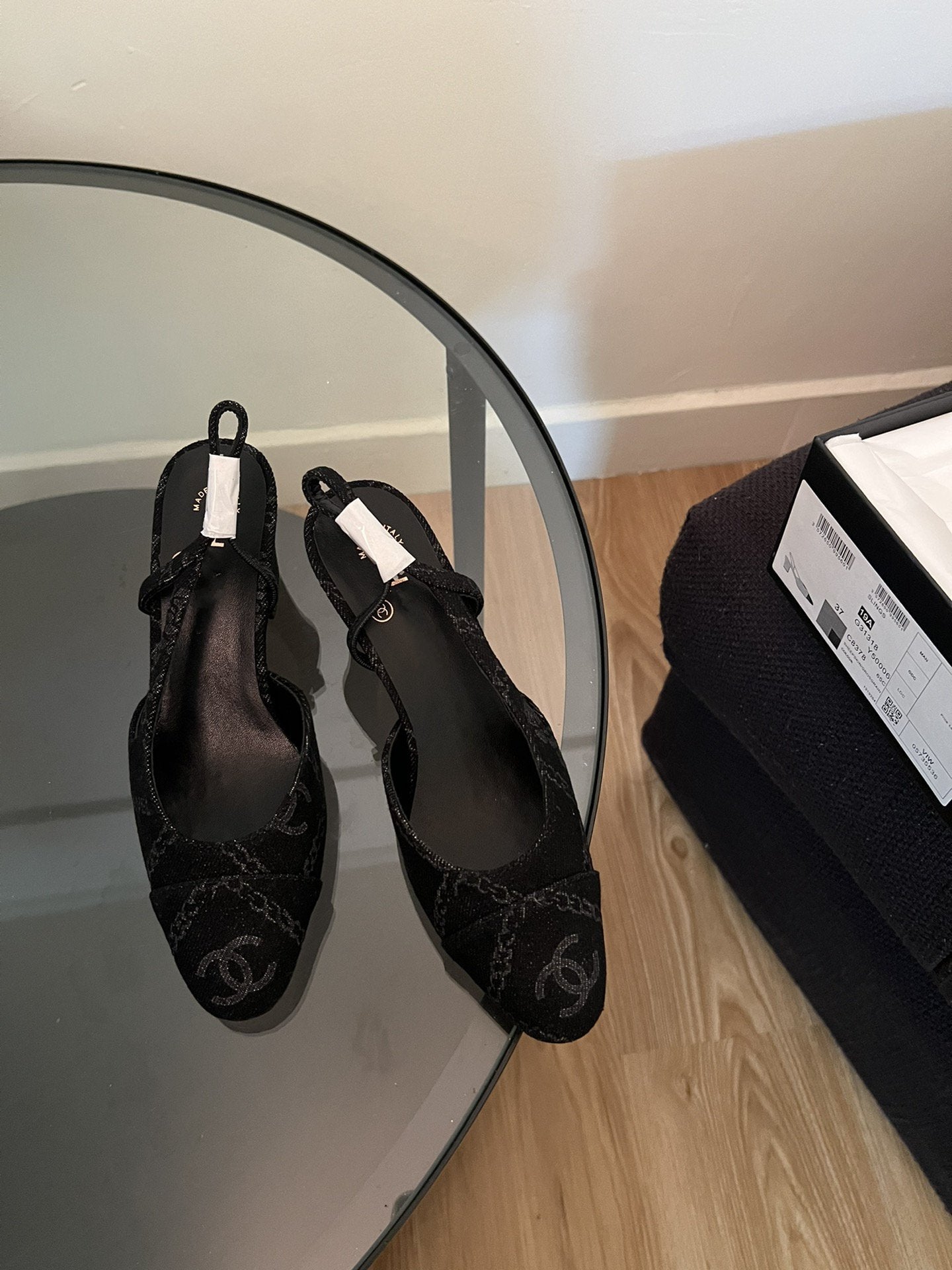 high slingbacks black denim mysite
