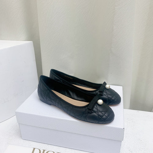 CD BALLET FLAT BLACK MOP FRONT mysite