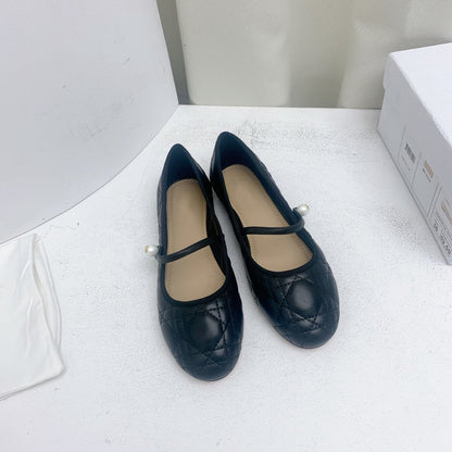 CD BALLET FLAT BLACK MOP MIDDLE mysite