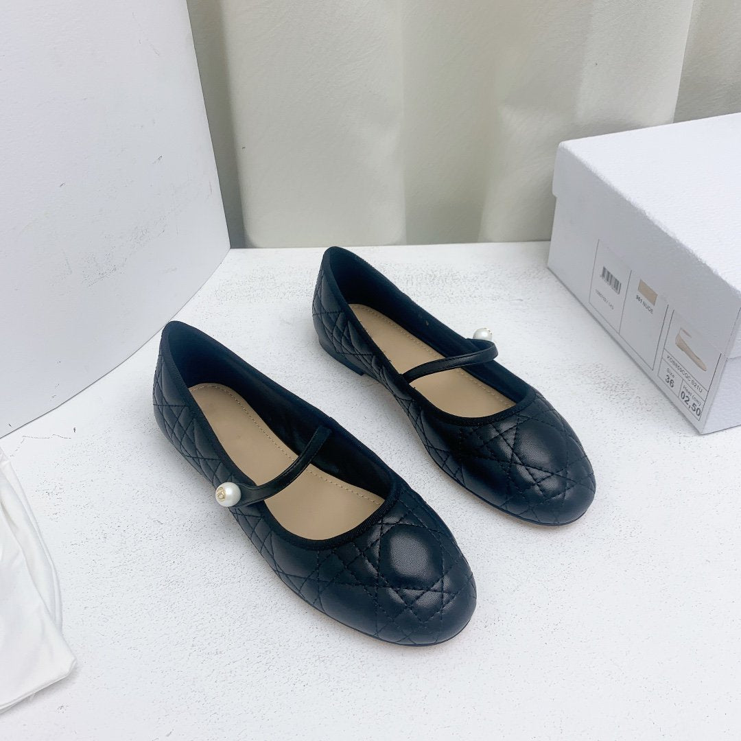 CD BALLET FLAT BLACK MOP MIDDLE mysite