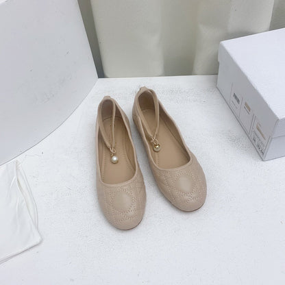 CD BALLET FLAT BEIGE MOP mysite
