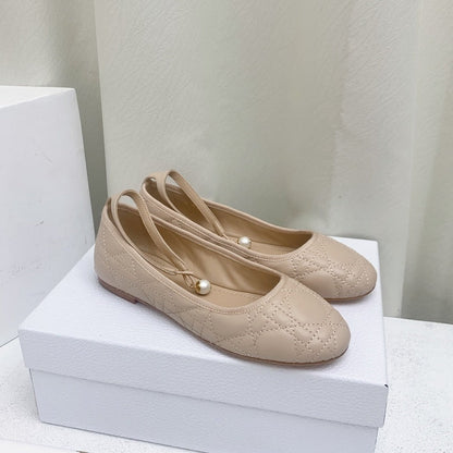 CD BALLET FLAT BEIGE MOP mysite