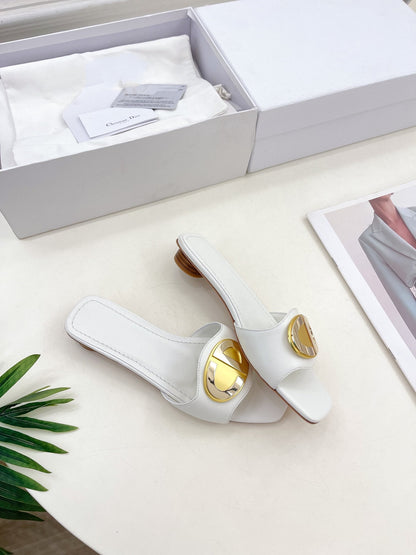 CD FOREVER HEELED 1.5CM WHITE mysite