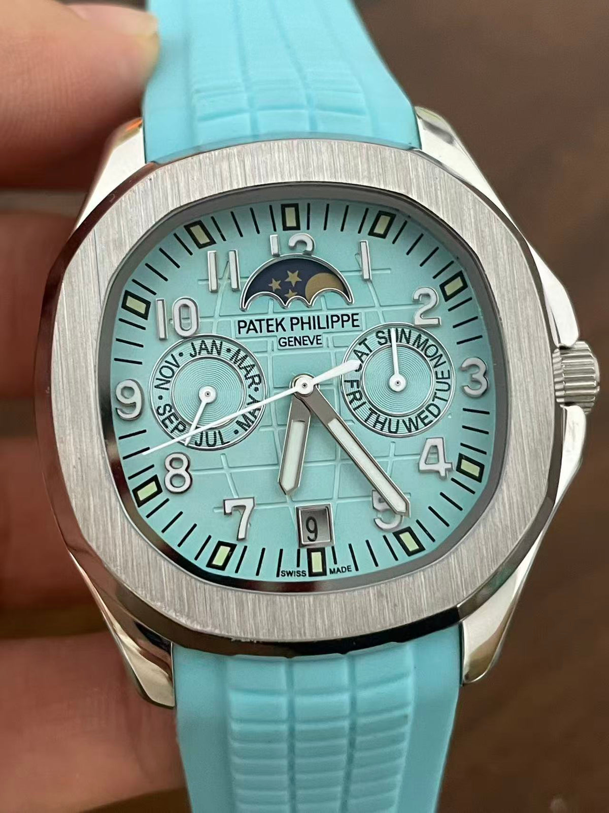Replica 904l Stainless Steel Automatic Mechanical Watch 40mm