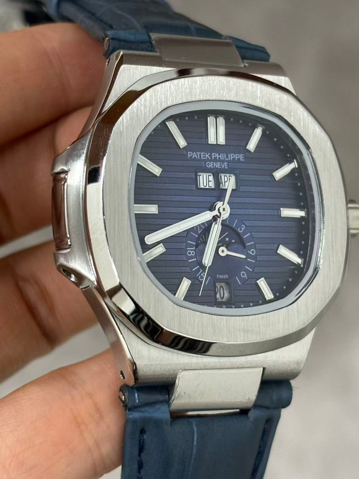 Replica NAUTILUS Stainless Steel Automatic Mechanical Watch 40mm