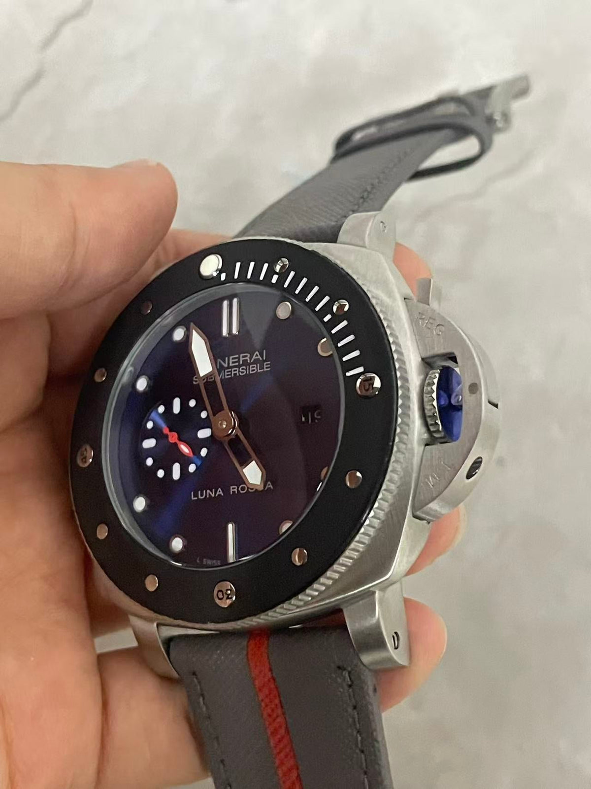 Replica SUBMERSIBLE 904L Stainless Steel Automatic Mechanical Watch Mens Watches 47mm