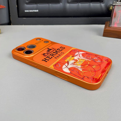 H Luxury Orange Series iPhone Case-s2 mysite