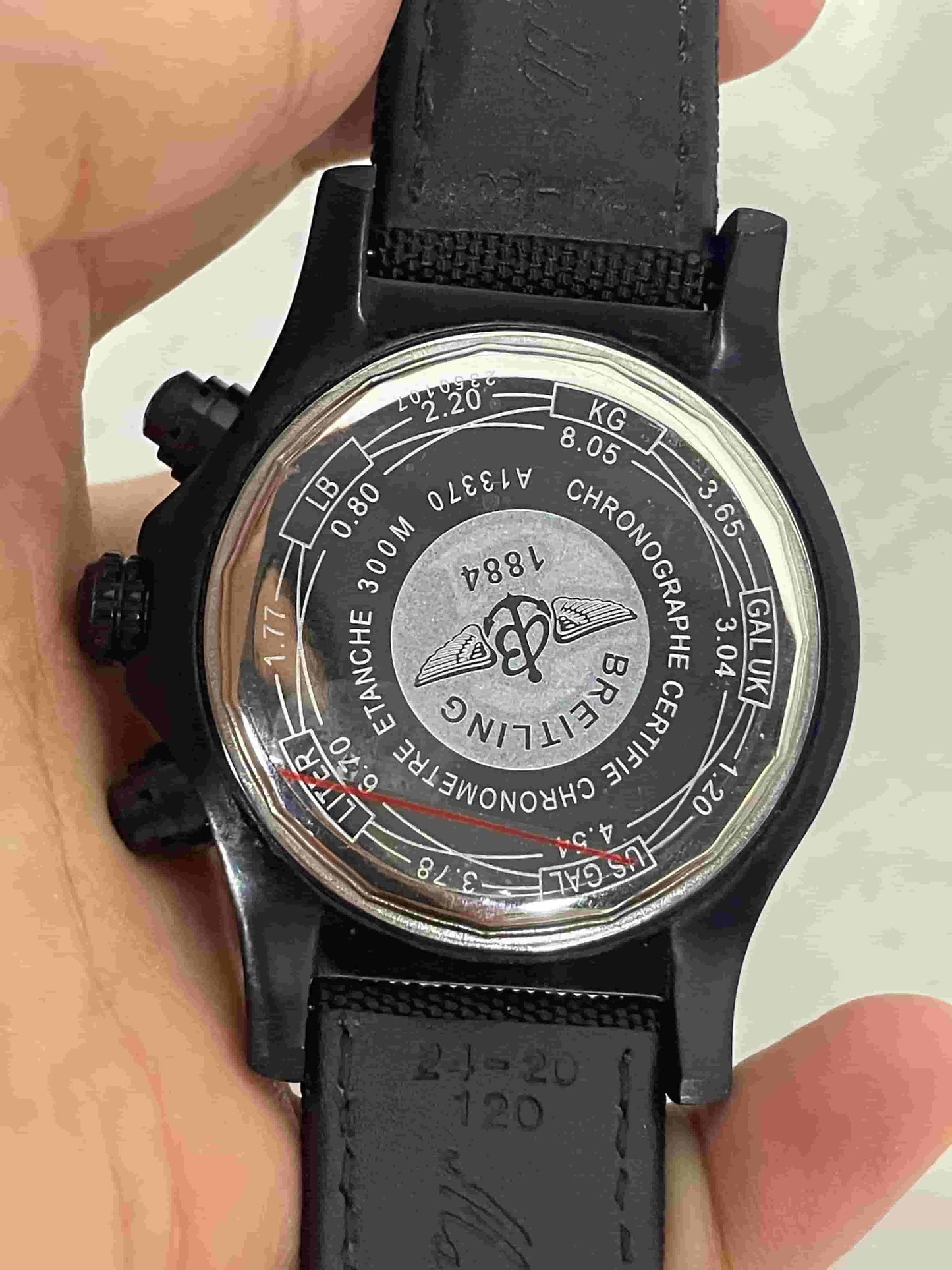 Replica Stainless Steel Japanese Vk63 Quartz Movement Watch BL91